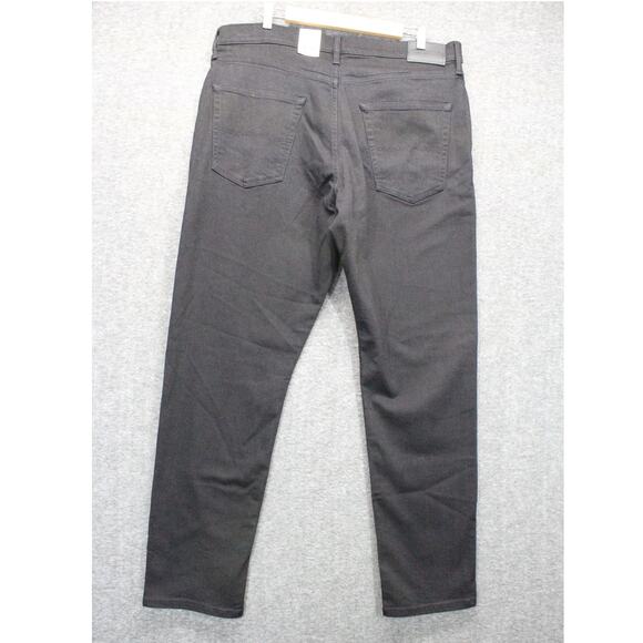Lucky Brand Men’s 410 Jean Athletic Straight Fit Stretch Black Denim 38x32 NEW - Picture 2 of 5